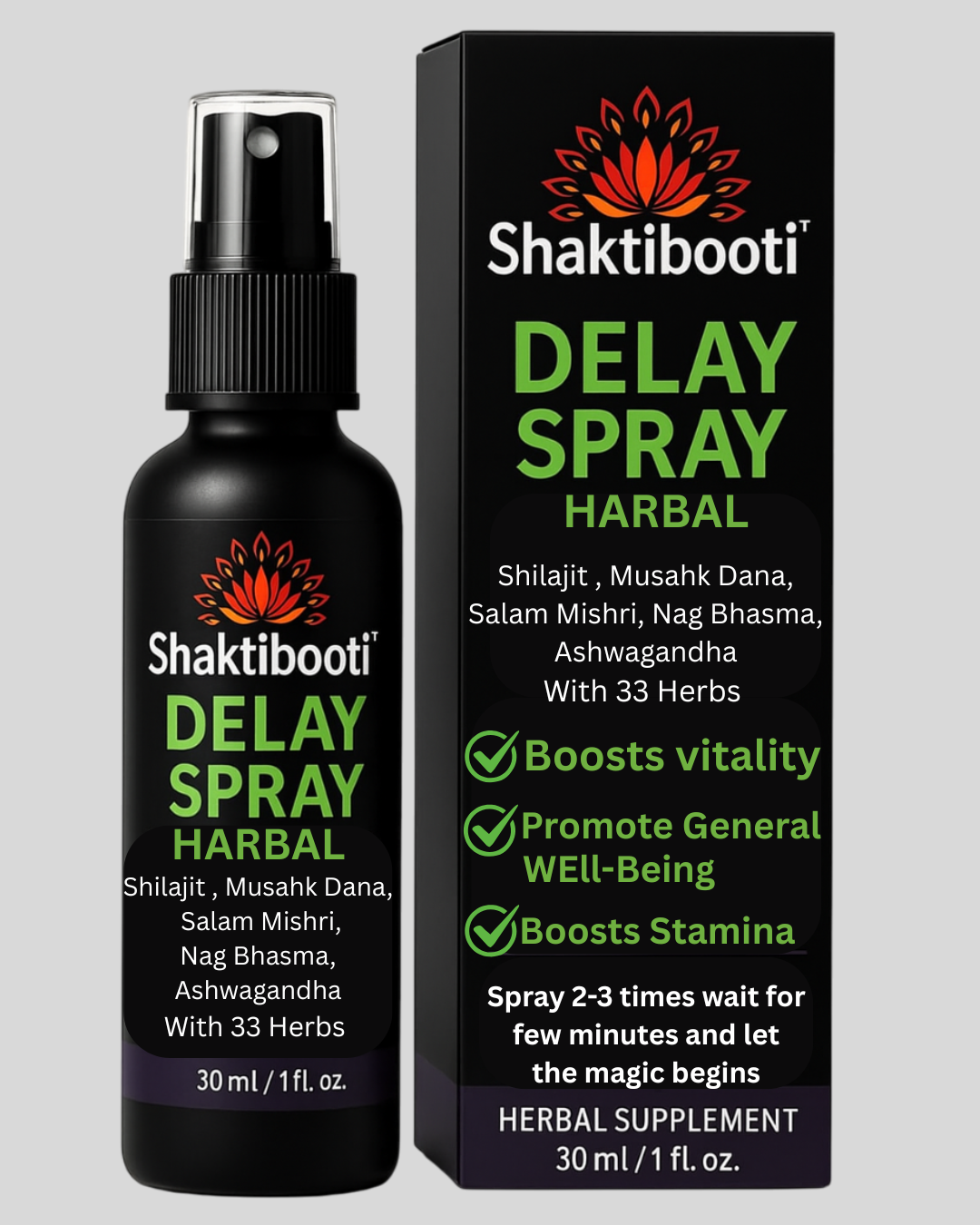 SHAKTIBOOTI HERBAL SPRAY